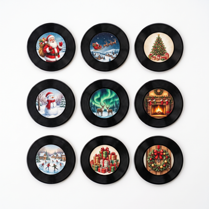 Christmas Vinyl Frame